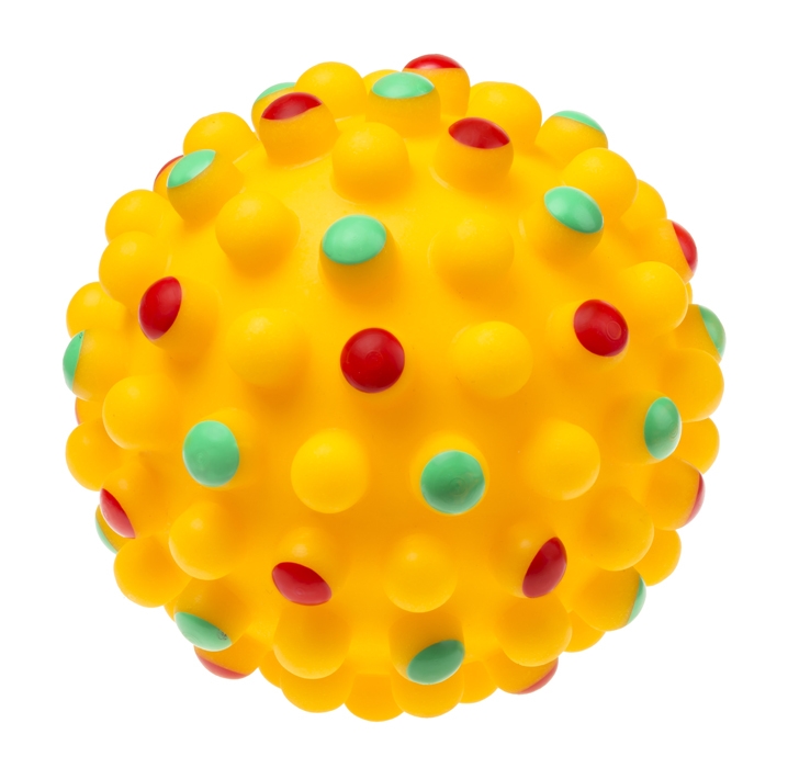 Piłka wzmocniona piszcząca 11,2cm 214 72145