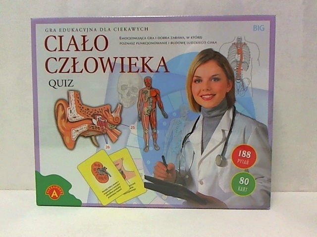 Ciało człowieka - quiz big 05813