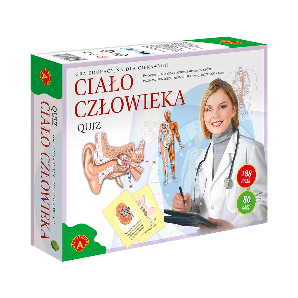 Ciało człowieka - quiz big 05813