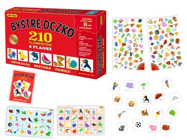 Bystre oczko-gra edukacyjna 04584