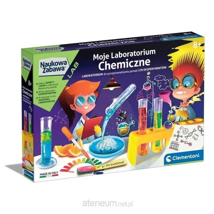 Zestaw Moje Laboratorium Chemiczne Clementoni 6025