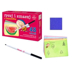 Rysuj i zmazuj z pszczółką - 48 zadań 61984