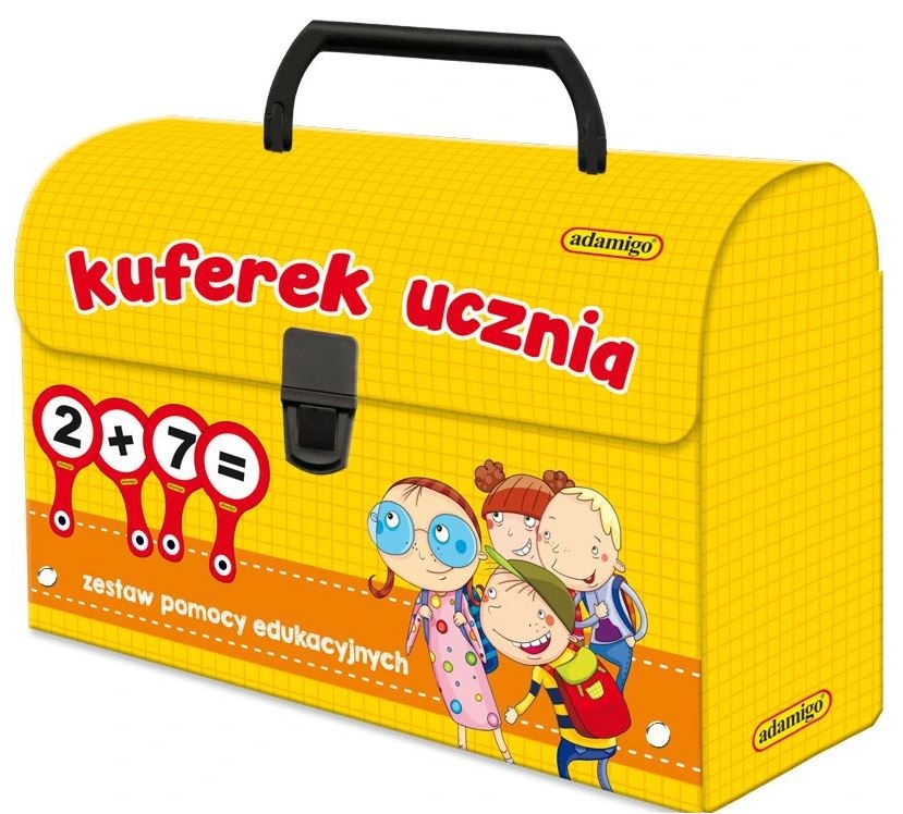 Kuferek ucznia - zestaw pomocy edukacyjnych 07141