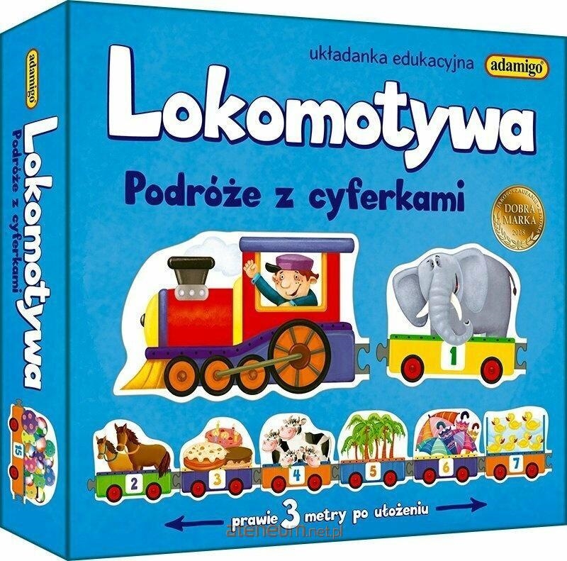 Lokomotywa - Podróże z cyferkami 07202