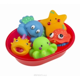 MORSKIE ZWIERZĄTKA W WANNIE