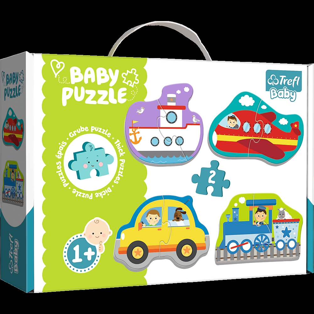 PUZZLE BABY CLASSIC POJAZDY TRANSPORTOWE
