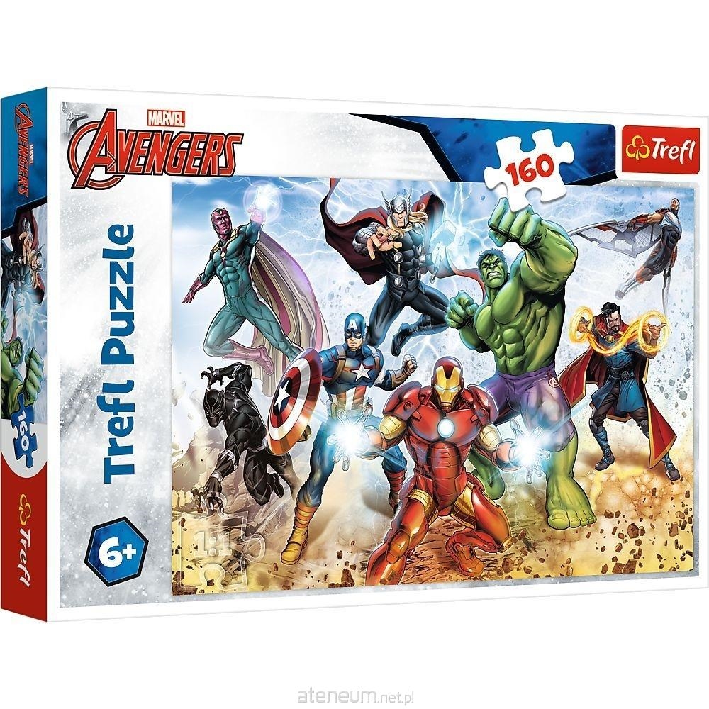 PUZZLE GOTOWI BY RATOWAĆ ŚWIAT AVENGERS 160