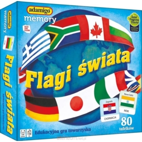 Flagi Gra memory Adamigo 07332