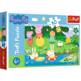 Puzzle - 60 - Wakacyjna zabawa - Peppa Pig 17326