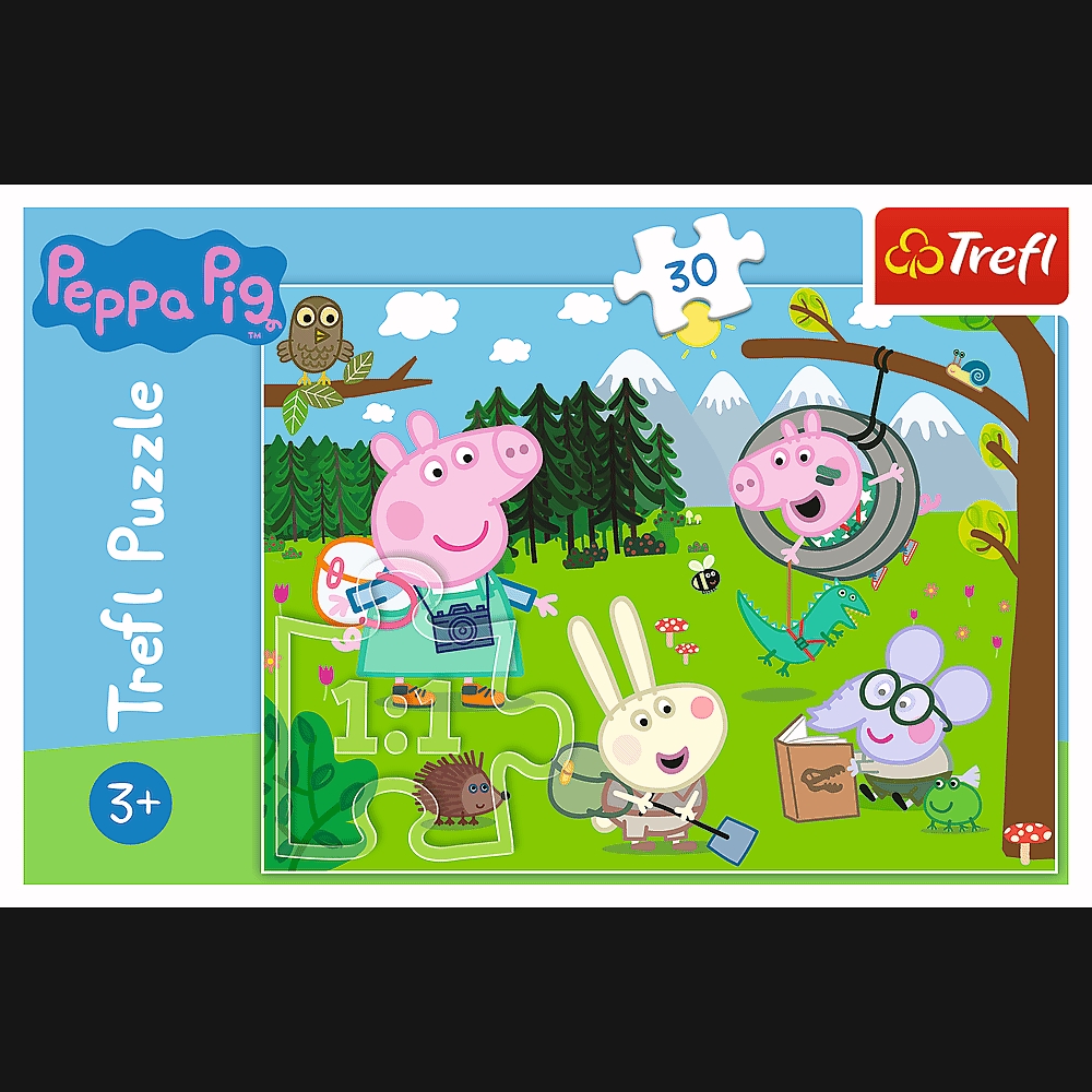 PUZZLE 30 PEPPA LEŚNA WYPRAWA