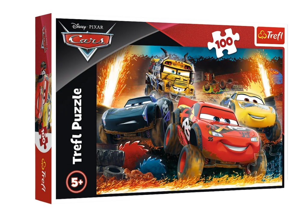 Puzzle - 100 - Ekstremalny wyścig - Disney Cars 3
