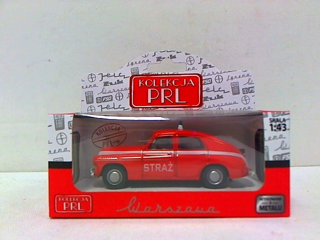 Model PRL Warszawa M20 Straż B-252 22522