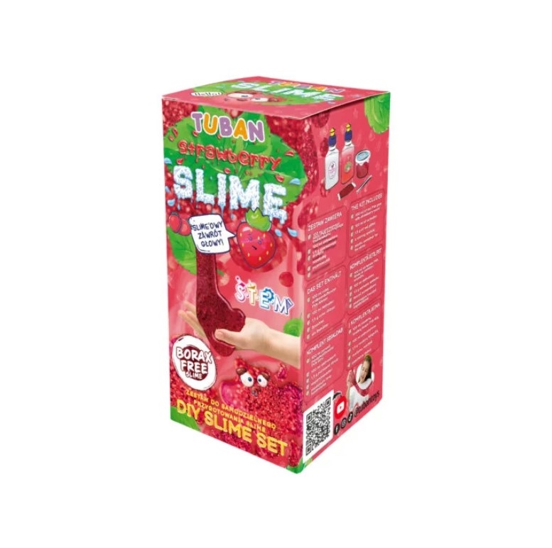 TUBAN zestaw Slime DIY truskawka TU3139 31398