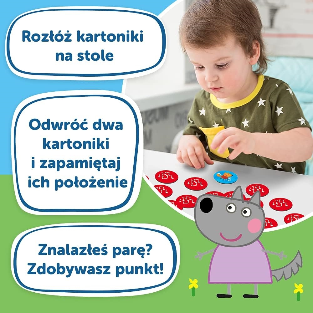 Gra Memos Świnka Peppa Trefl 01893