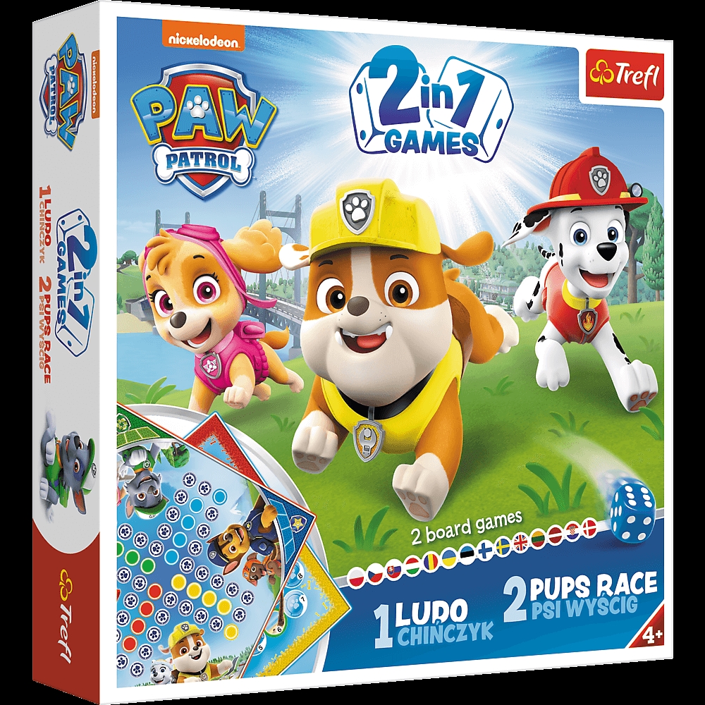 01896 GRA 2w1 Chińczyk - Psi wyścig Paw Patrol 189