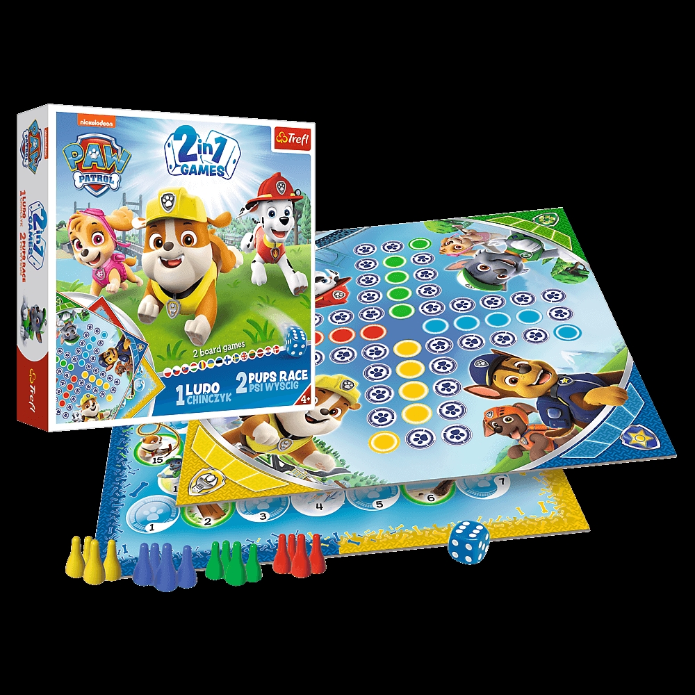 01896 GRA 2w1 Chińczyk - Psi wyścig Paw Patrol 189
