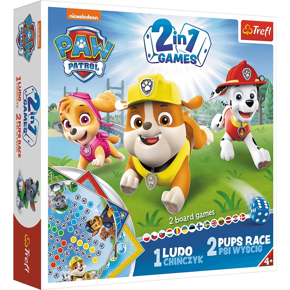 01896 GRA 2w1 Chińczyk - Psi wyścig Paw Patrol 189