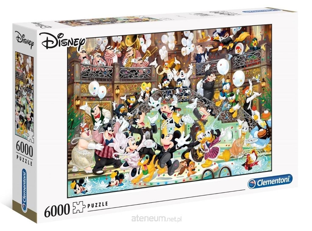 PUZZLE 6000 HQC DISNEY GALA CLEMENTONI