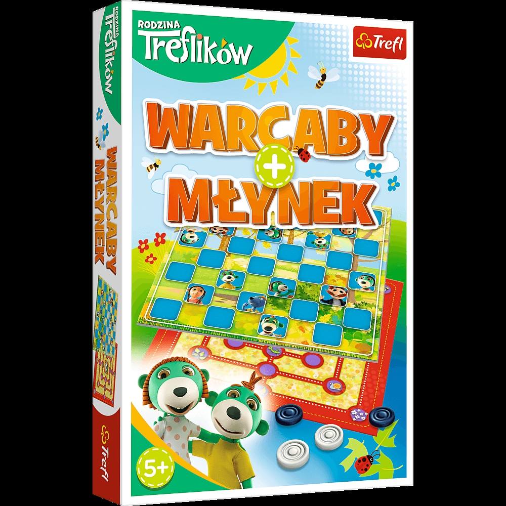 Gra Warcaby/Młynek Rodzina Treflików 01920
