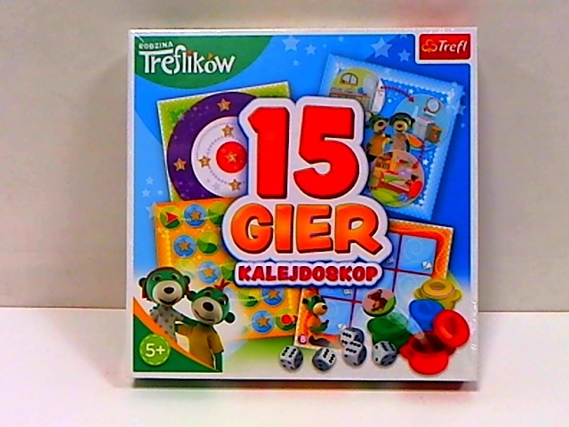 Kalejdoskop 15 gier Rodzina Treflików 01922