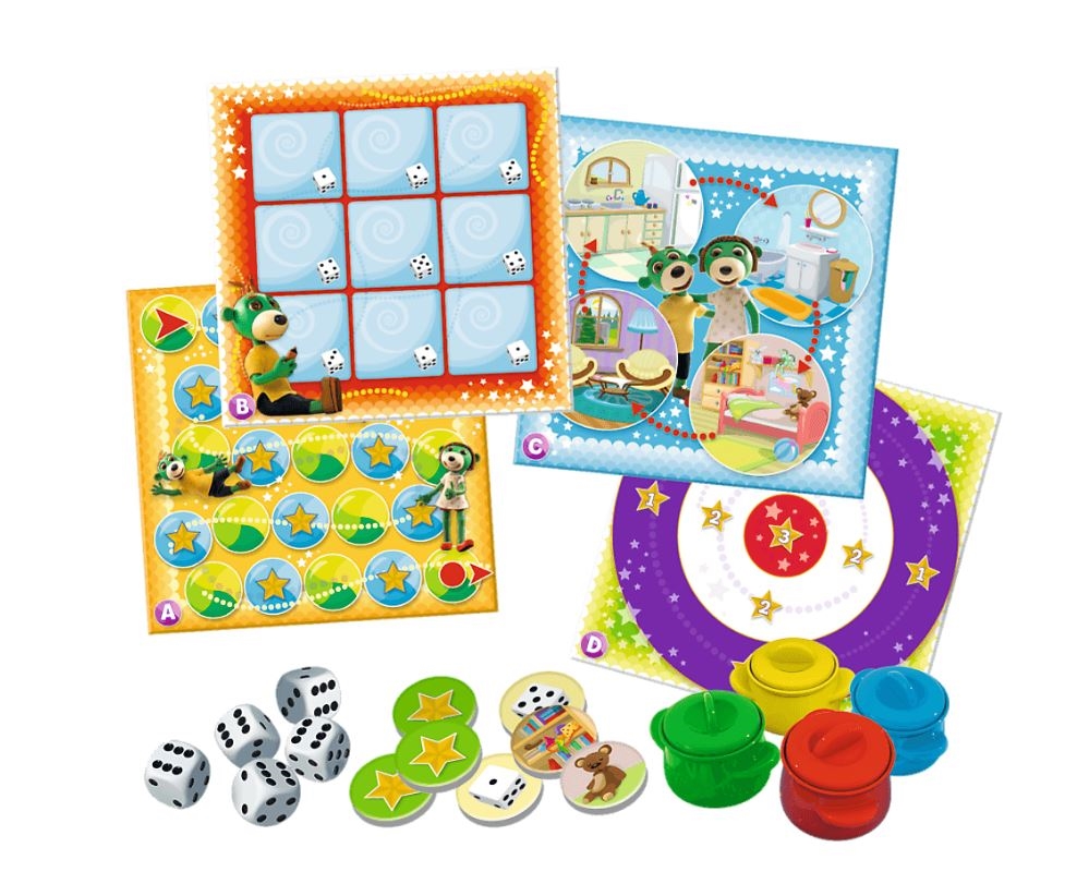 Kalejdoskop 15 gier Rodzina Treflików 01922