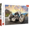 Puzzle 500 el. Czarny motocykl 37384