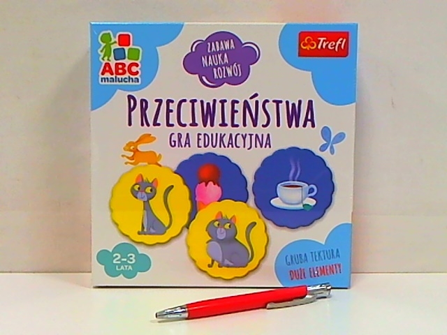 Gra Przeciwieństwa z Serii ABC Malucha Trefl 01943