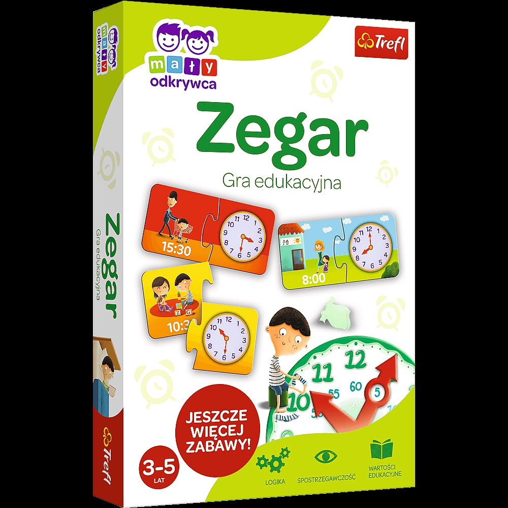 Gra Zegar z Serii Mały Odkrywca 01948