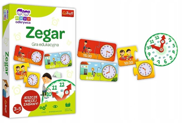 Gra Zegar z Serii Mały Odkrywca 01948