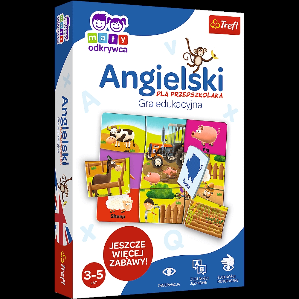 Gra  Edukacyjna Angielski dla przedszkolaka z Seri
