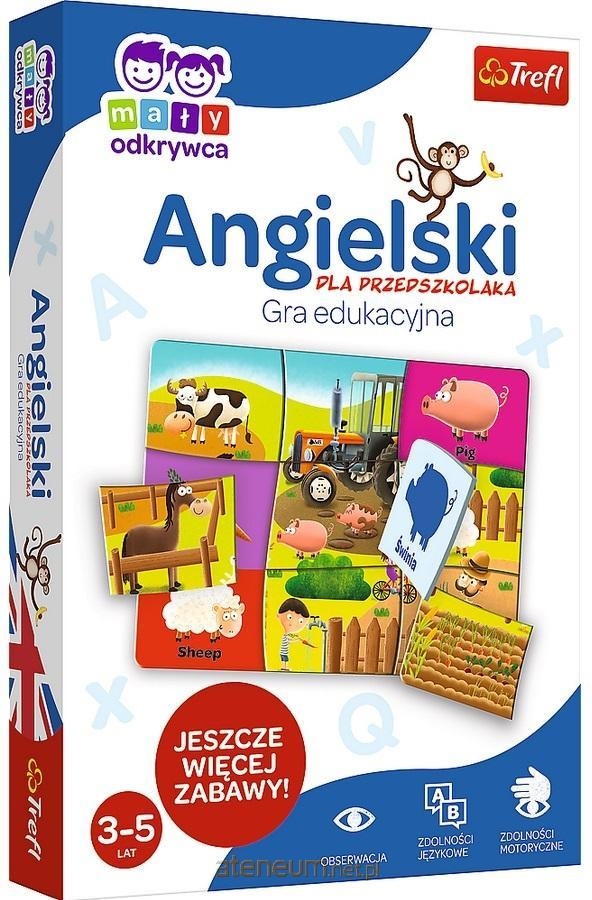 Gra  Edukacyjna Angielski dla przedszkolaka z Seri