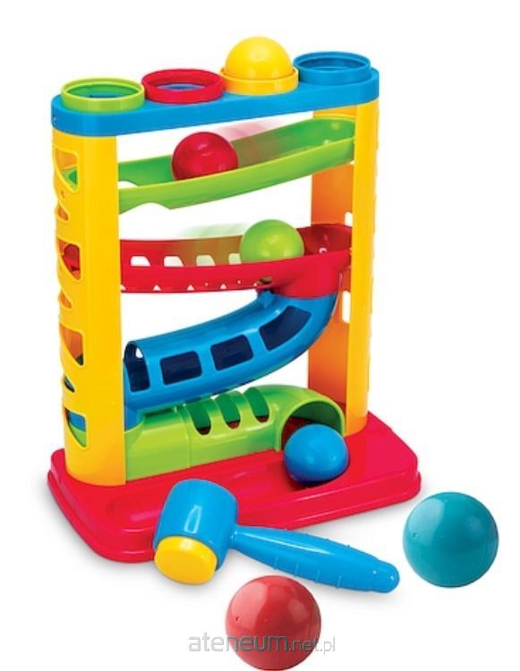 ZJEŻDŻALNIA Z PIŁECZKAMI I MŁOTKIEM SMILY PLAY