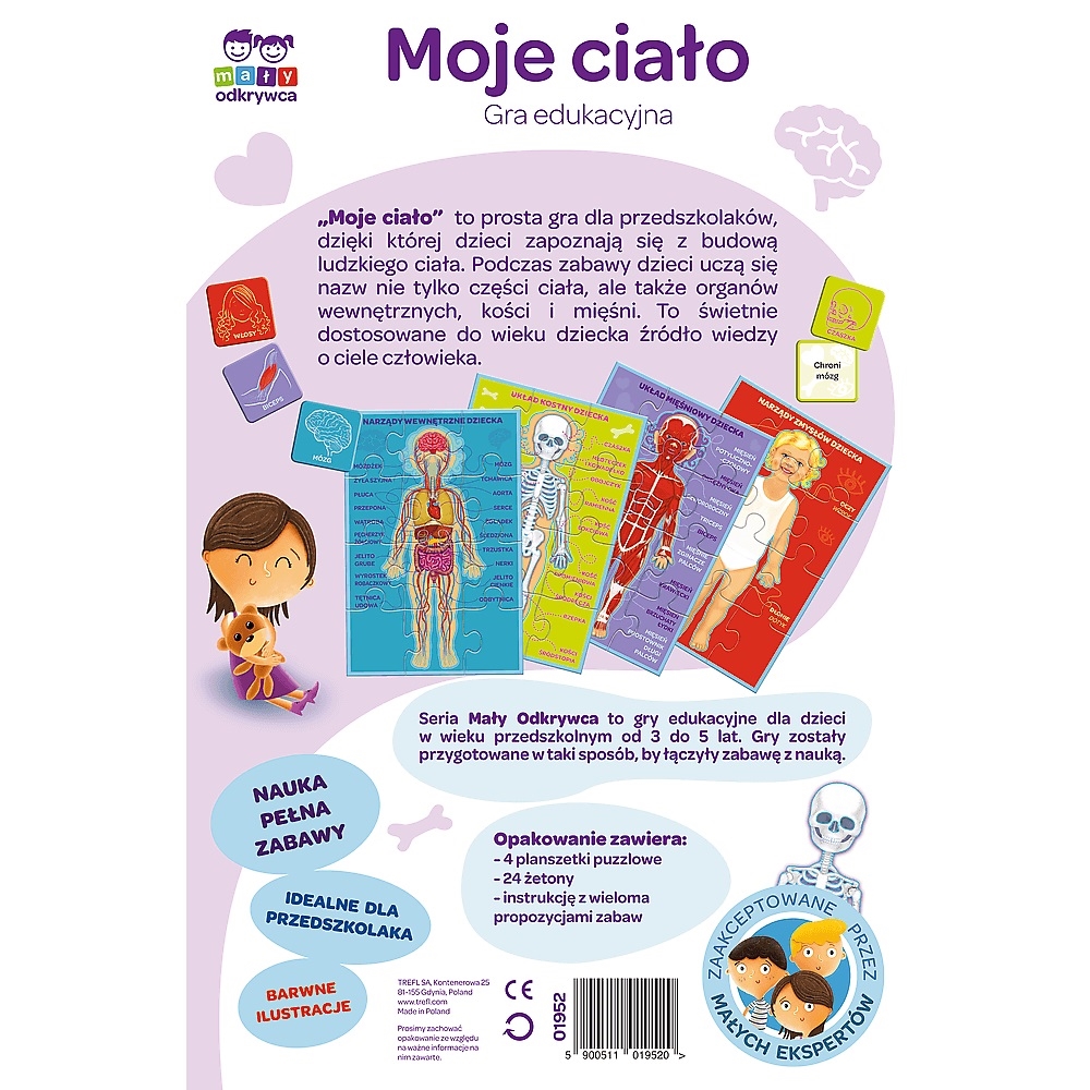Gra Moje ciało z Serii Mały Odkrywca 01952