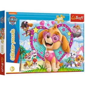 Puzzle 100el. W Blasku Skye Trefl 14818