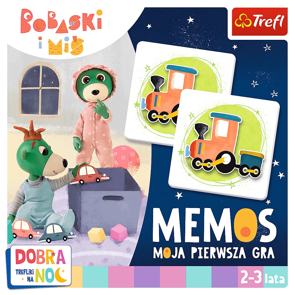 Gra Mój pierwszy Memos, Dobranoc, Trefliki na noc
