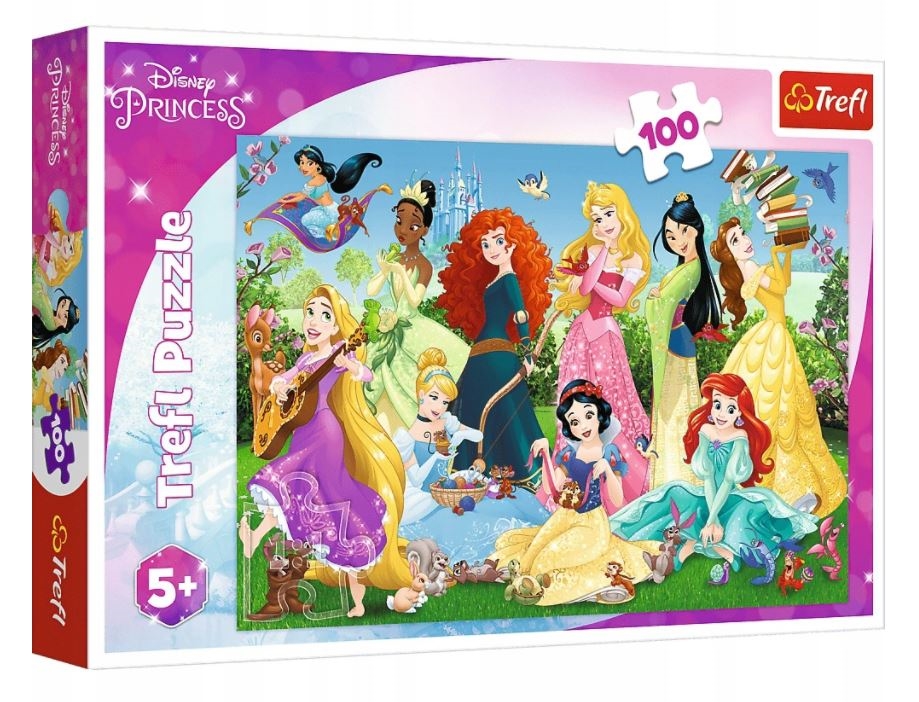 Puzzle Czarujące Księżniczki 100el. Trefl 16417