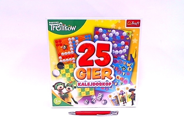 GRA KALEJDOSKOP 25 GIER RODZINA TREFLIKÓW