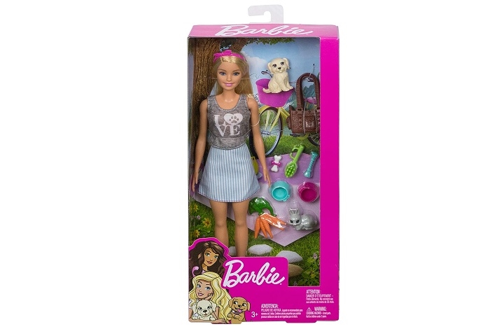 *****Barbie lalka + zwierzaki FPR48 /6
