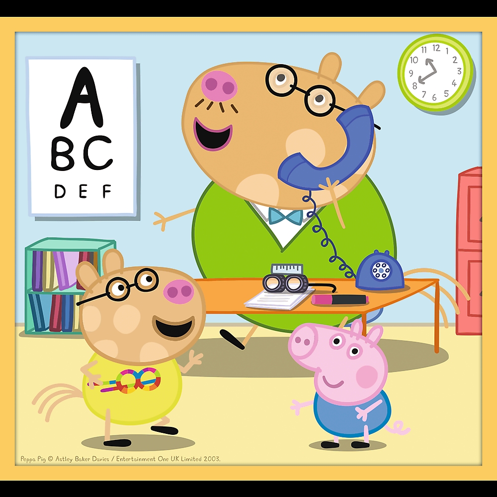 TREFL - PUZZLE 10w1 - POZNAJ ŚWINKĘ PEPPĘ - 90383