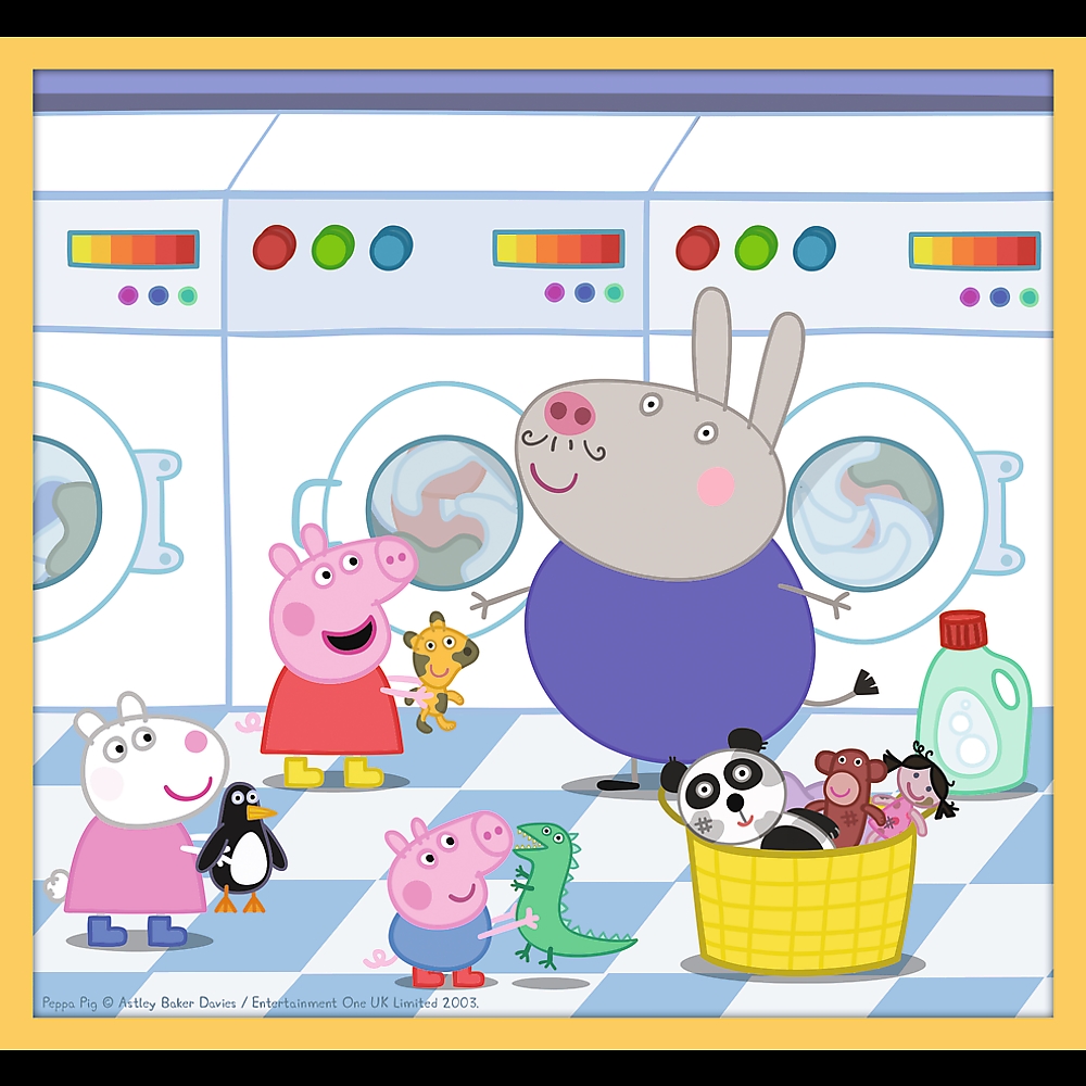 TREFL - PUZZLE 10w1 - POZNAJ ŚWINKĘ PEPPĘ - 90383