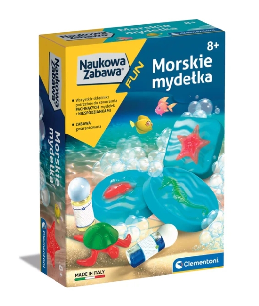 CLE Naukowa zabawa Morskie mydełka 50709