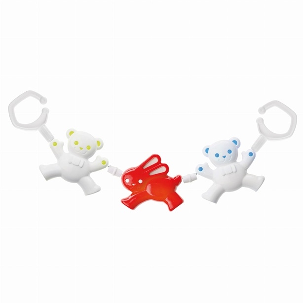 Zawieszka do wózka miś/zając 177 71773