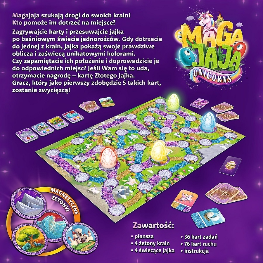 Gra Rodzinna Magajaja Unicorn Trefl 02280