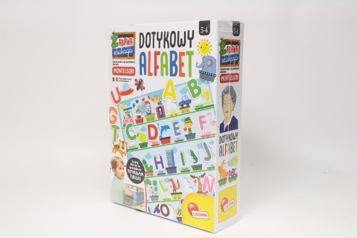 Lisciani Montessori Dotykowy alfabet PL72446 86979