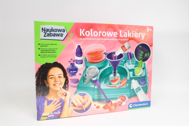 CLEMENTONI KOLOROWE LAKIERY