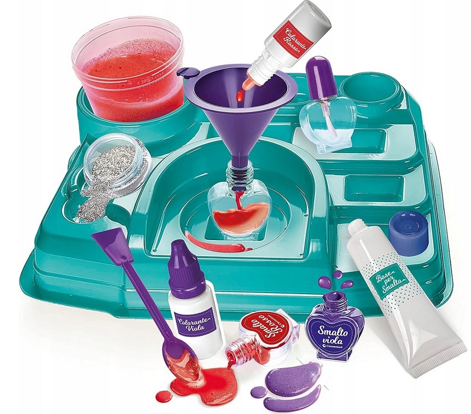 CLEMENTONI KOLOROWE LAKIERY