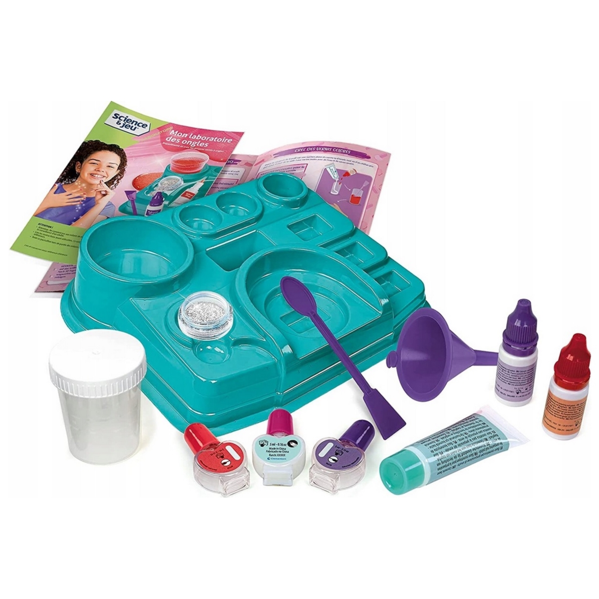 CLEMENTONI KOLOROWE LAKIERY