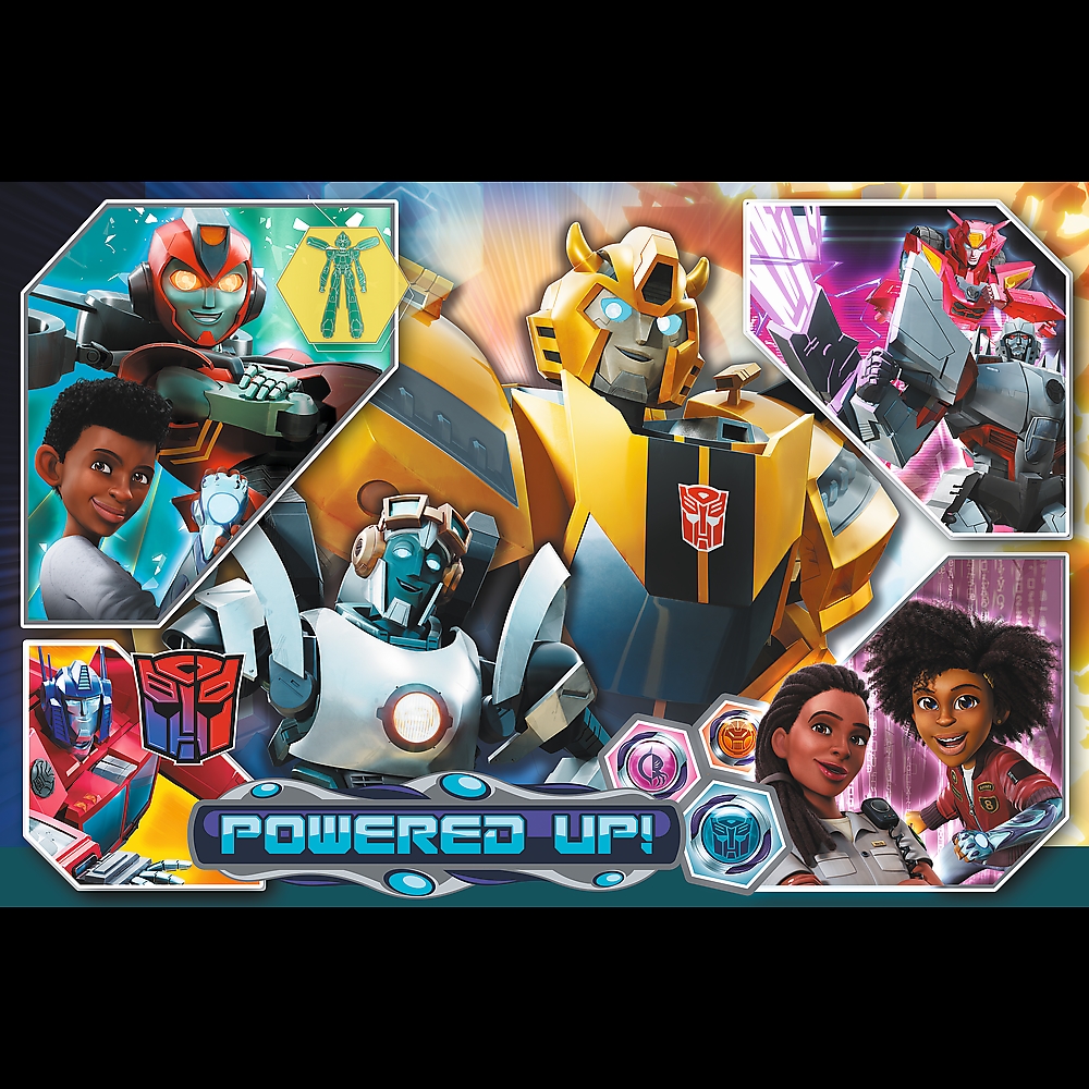 Puzzle - 300 - W świecie Transformers - Hasbro Tra
