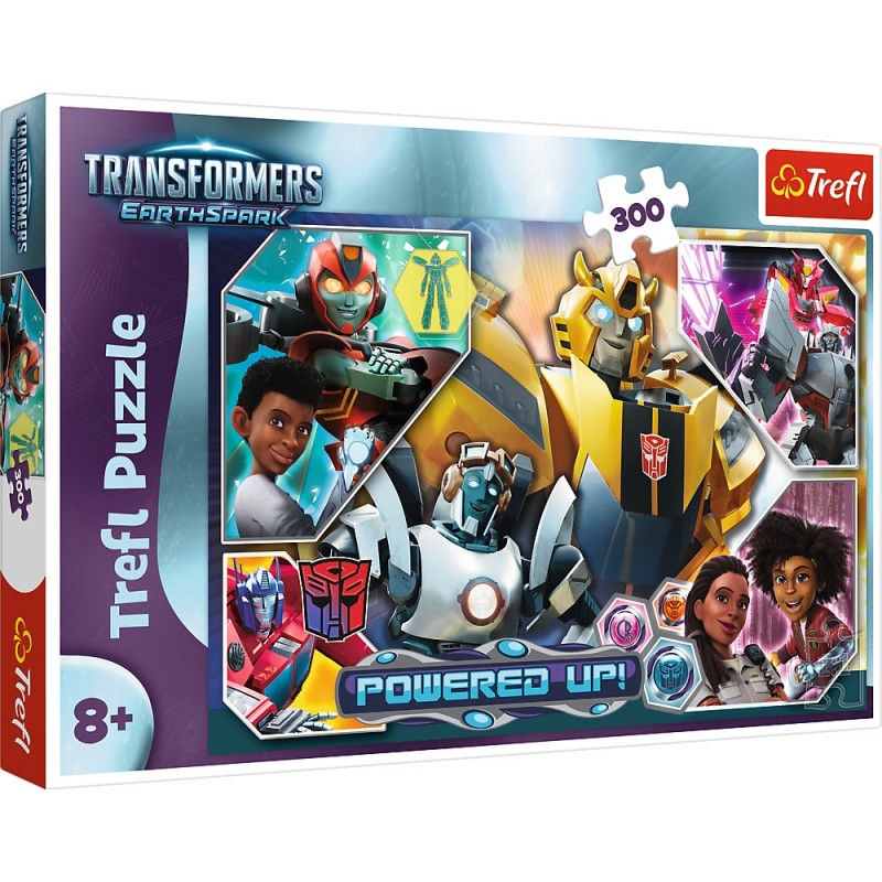 Puzzle - 300 - W świecie Transformers - Hasbro Tra