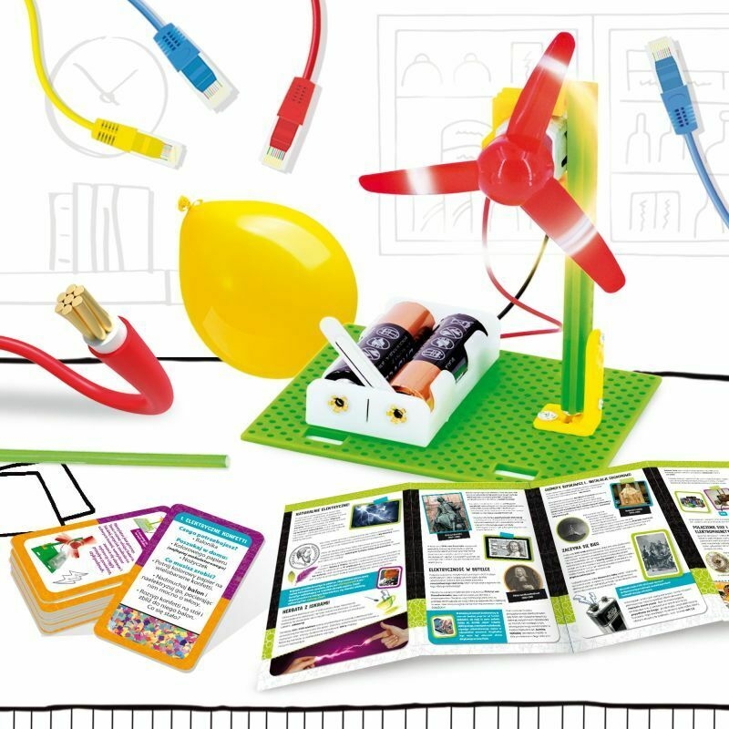 LISCIANI I'M GENIUS EKSPERYMENT Z ELEKTRYCZNOŚCIĄ